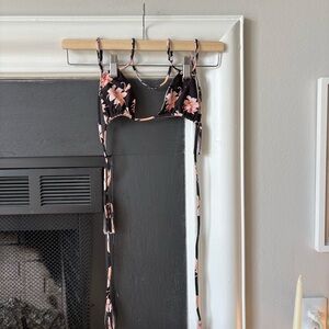 Acacia Swimwear Double Strap Halter Bikini Top